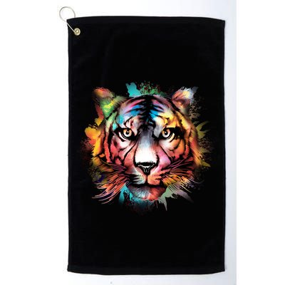 Watercolor Tiger Golf Towel