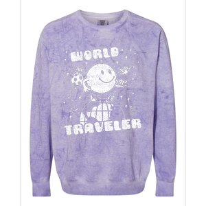 World Traveler Colorblast Crewneck Sweatshirt