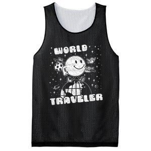 World Traveler Mesh Reversible Basketball Jersey Tank