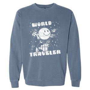 World Traveler Garment-Dyed Sweatshirt