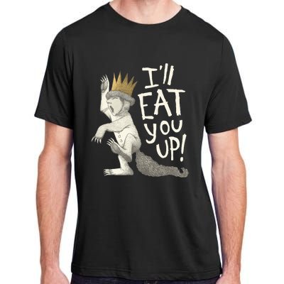 Where The Wild Things Are Eat You Up Adult ChromaSoft Performance T-Shirt