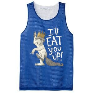 Where The Wild Things Are Eat You Up Mesh Reversible Basketball Jersey Tank