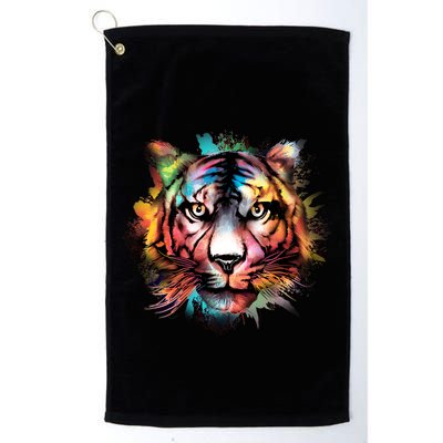 Watercolor Tiger Golf Towel