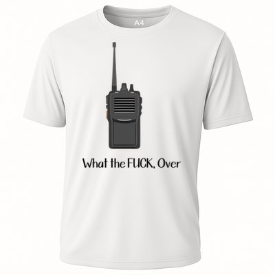 Walkie Talkie What The Fuck Over Cooling Performance Crew T-Shirt