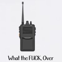 Walkie Talkie What The Fuck Over Flatbill Hat