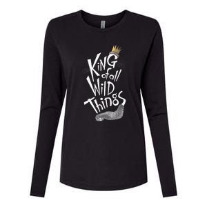 Where the Wild Things Are All Wild Things Crown and Tail Womens Cotton Relaxed Long Sleeve T-Shirt