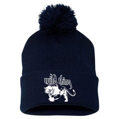 Whild Thing Pom Pom 12in Knit Beanie