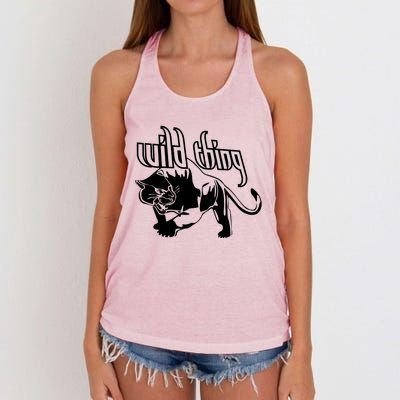 Whild Thing Women's Knotted Racerback Tank