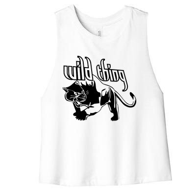 Whild Thing Women's Racerback Cropped Tank