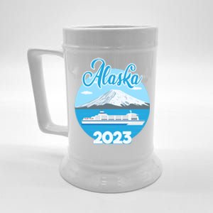 Were Trouble When Were Cruising Together Alaskan Cruise Cute Gift Beer Stein