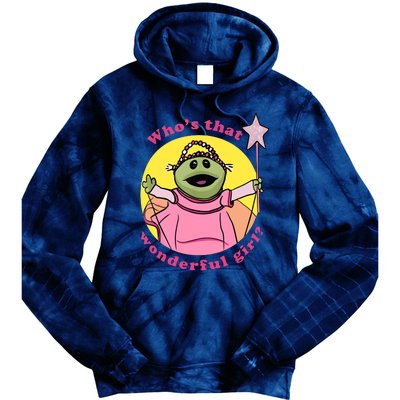 WhoS That Wonderful Girl Tie Dye Hoodie