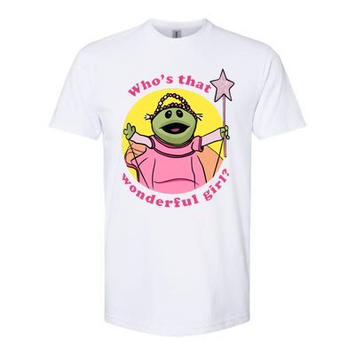 WhoS That Wonderful Girl Softstyle CVC T-Shirt