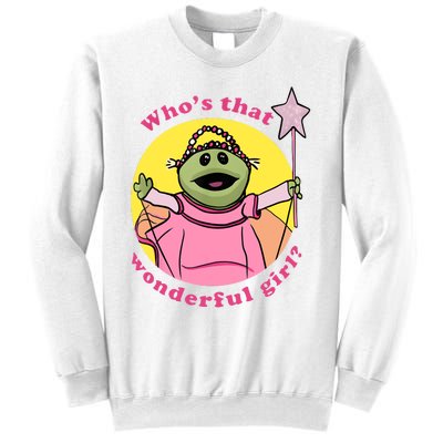 WhoS That Wonderful Girl Sweatshirt