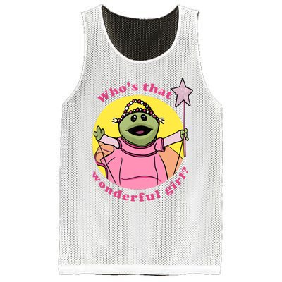 WhoS That Wonderful Girl Mesh Reversible Basketball Jersey Tank