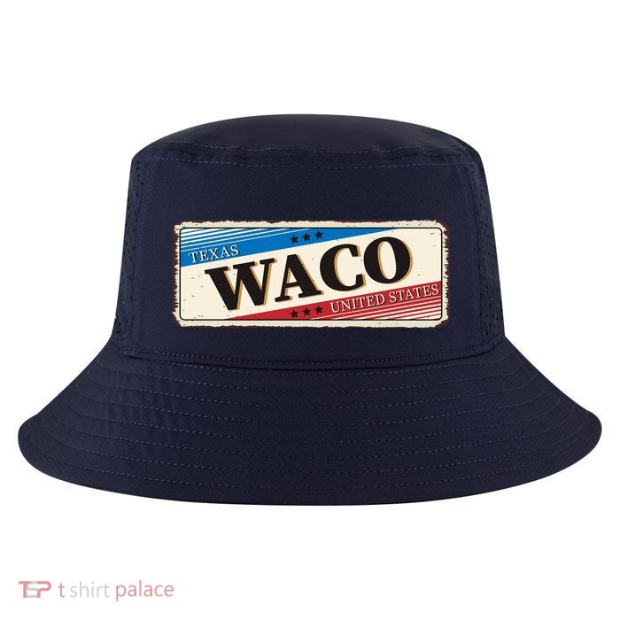 Waco Texas Cool Comfort Performance Bucket Hat