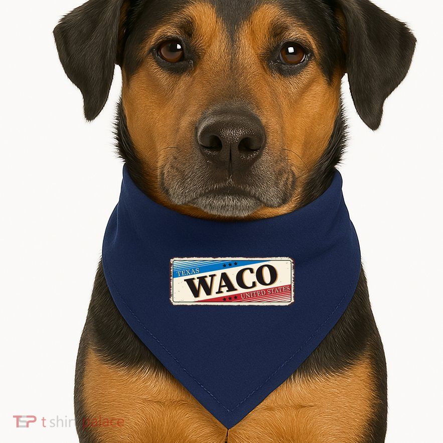 Waco Texas USA-Made Doggie Bandana
