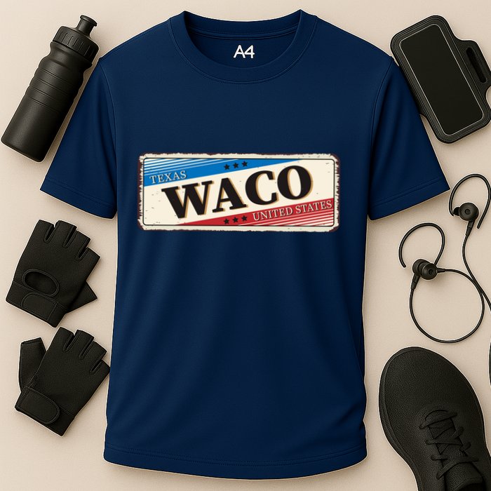 Waco Texas Cooling Performance Crew T-Shirt