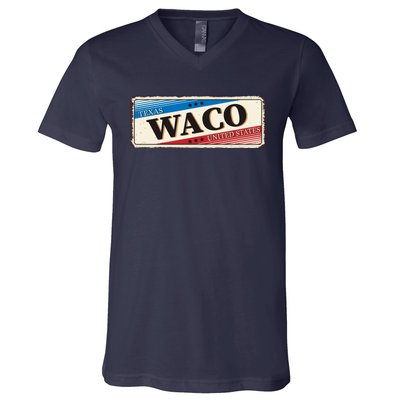 Waco Texas V-Neck T-Shirt