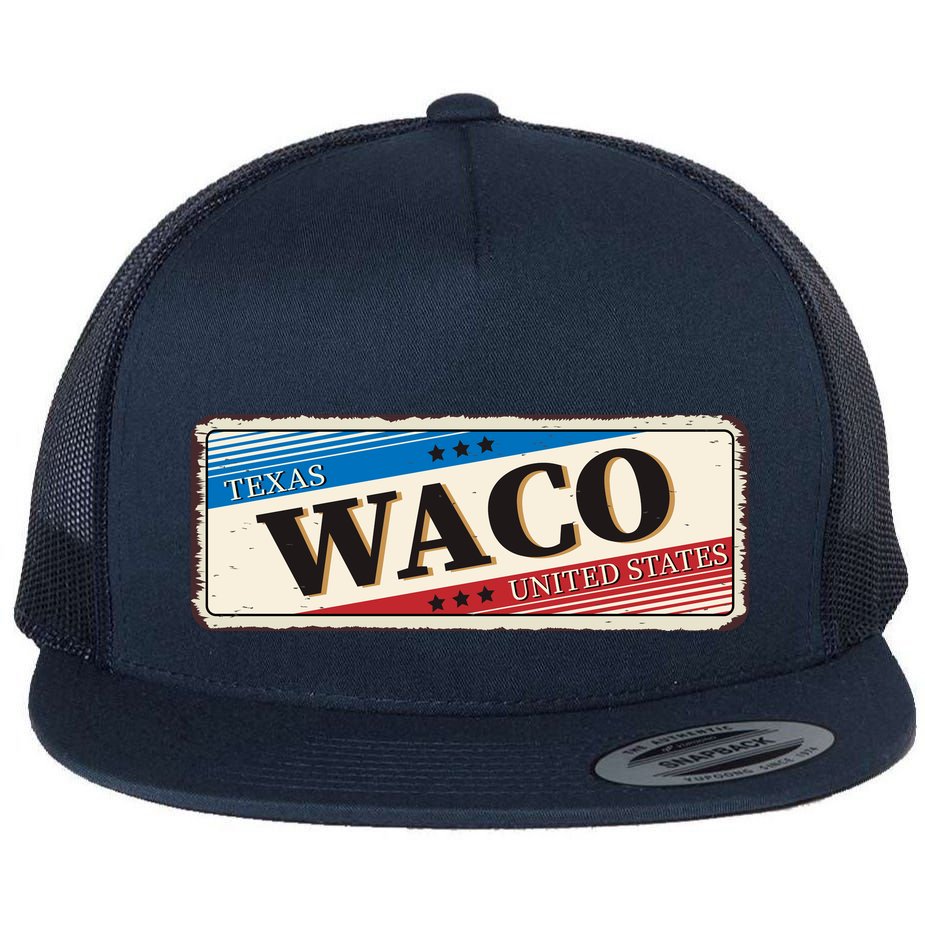 Waco Texas Flat Bill Trucker Hat