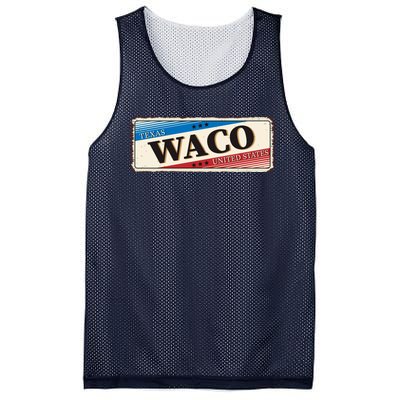 Waco Texas Mesh Reversible Basketball Jersey Tank