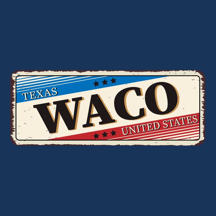 Waco Texas Pom Pom 12in Knit Beanie