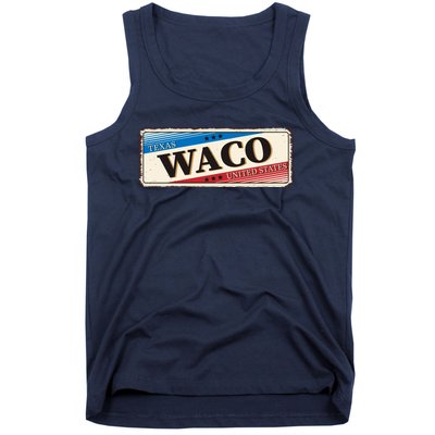 Waco Texas Tank Top