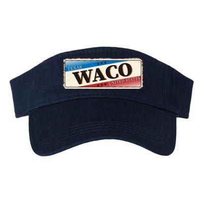 Waco Texas Valucap Bio-Washed Visor