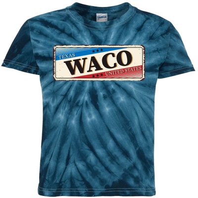 Waco Texas Kids Tie-Dye T-Shirt