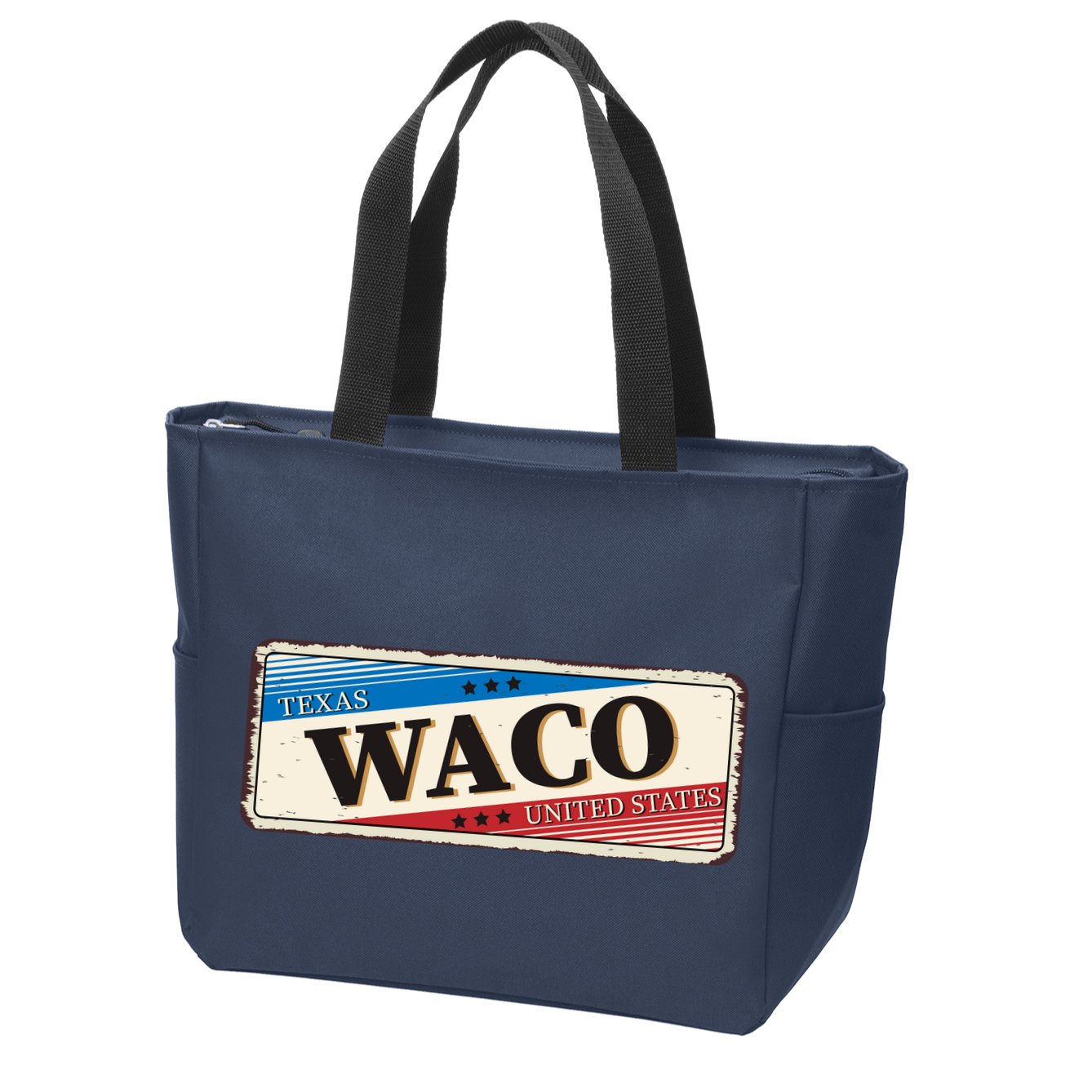 Waco Texas Zip Tote Bag