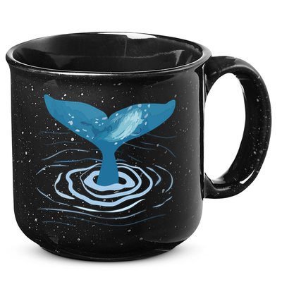 Whale Tail Whale Lover Whales Marine Biologist Wildlife 15oz Campfire Ceramic Mug