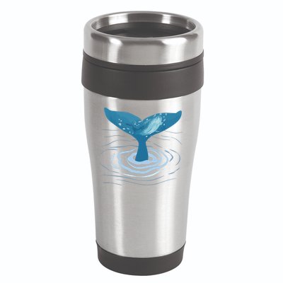 Whale Tail Whale Lover Whales Marine Biologist Wildlife 16oz Travel Tumbler