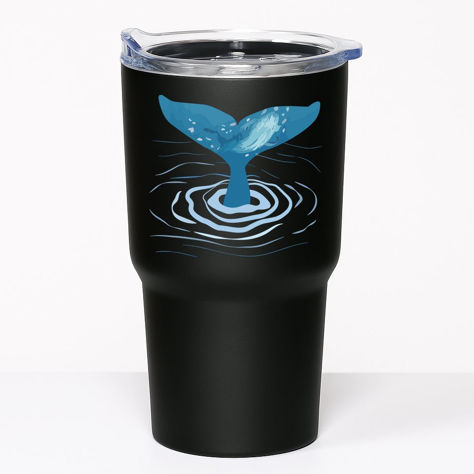 Whale Tail Whale Lover Whales Marine Biologist Wildlife Tumbler