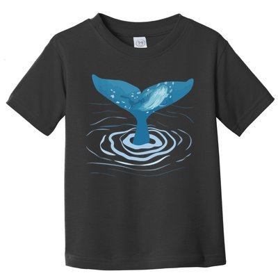 Whale Tail Whale Lover Whales Marine Biologist Wildlife Toddler T-Shirt
