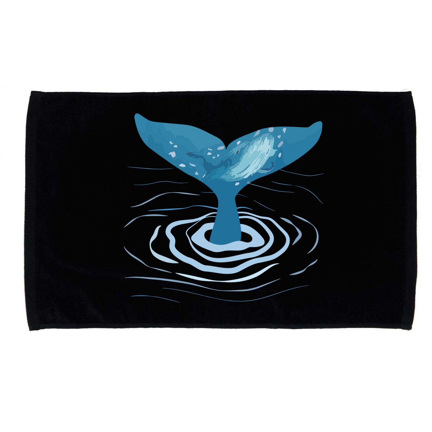 Whale Tail Whale Lover Whales Marine Biologist Wildlife Microfiber Hand Towel