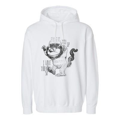 Where The Wild Things Are ILl Eat You Up Garment-Dyed Fleece Hoodie