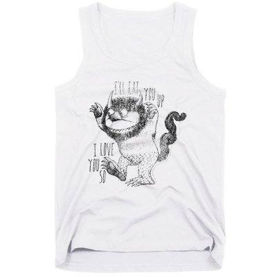 Where The Wild Things Are ILl Eat You Up Tank Top