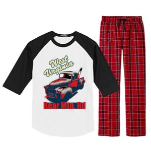 Wrong Turn West Virginia Raglan Sleeve Pajama Set