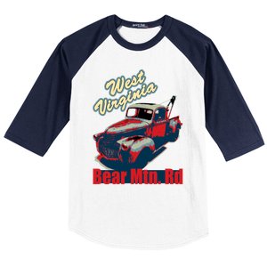 Wrong Turn West Virginia Baseball Sleeve Shirt