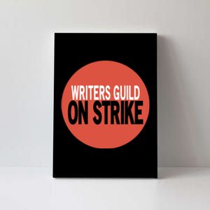 WGA Tee Writers Guild Of America On Strike Anti AI Chatbots Canvas