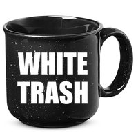 White Trash 15oz Campfire Ceramic Mug