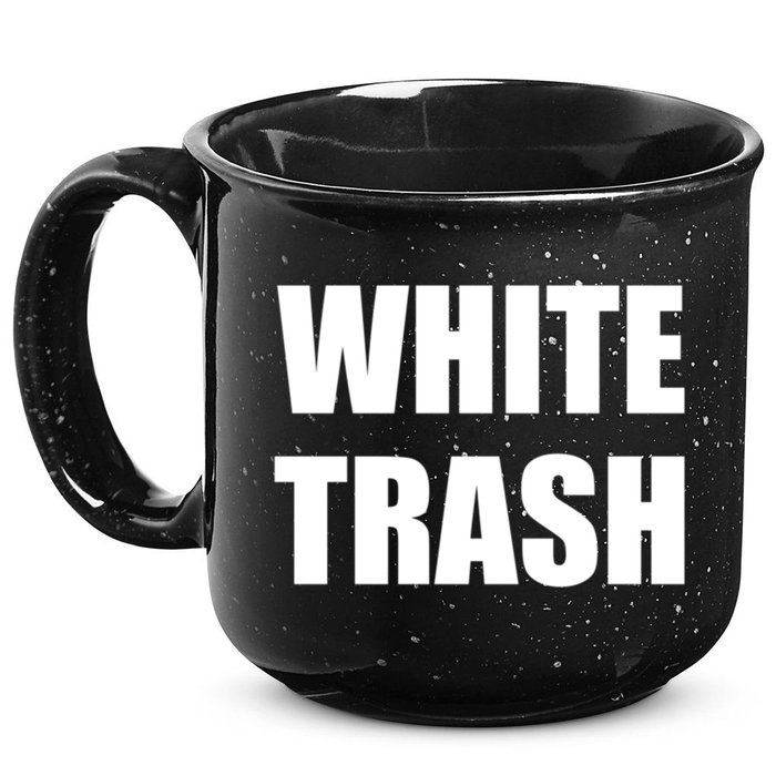 White Trash 15oz Campfire Ceramic Mug