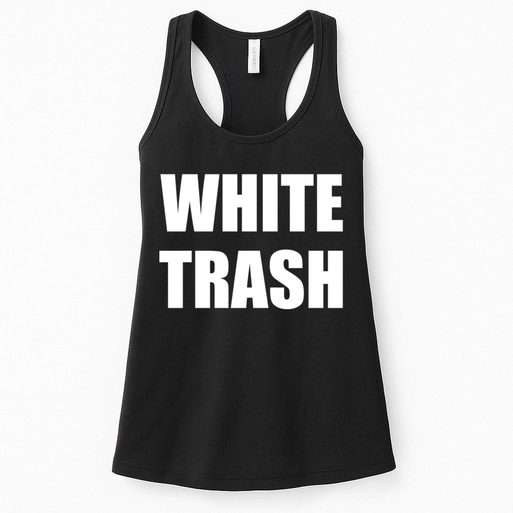 White Trash Womens Tank Top
