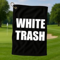 White Trash Golf Towel