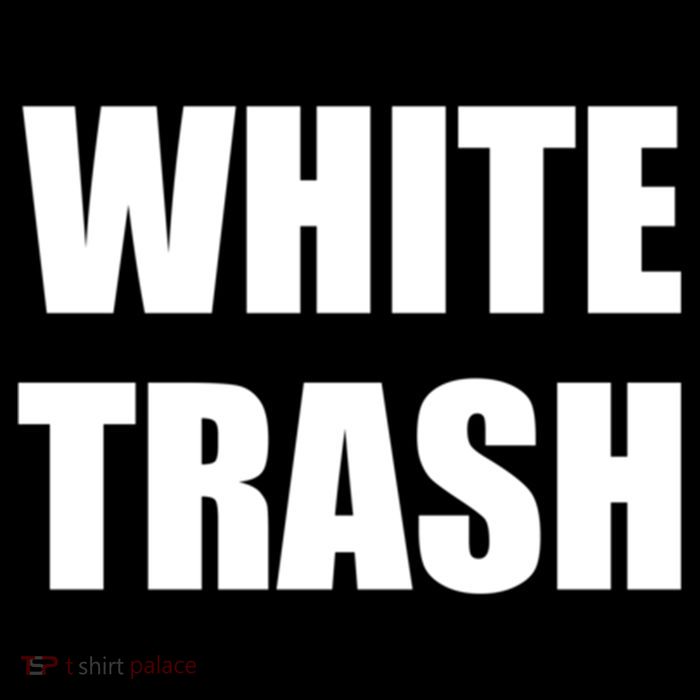 White Trash Zip Tote Bag