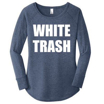 White Trash Women's Perfect Tri Tunic Long Sleeve Shirt