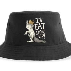 Where The Wild Things Are Eat You Up Sustainable Bucket Hat