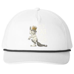 Where The Wild Things Are Eat You Up Snapback Five-Panel Rope Hat