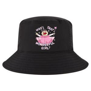 WhoS That Wonderful Girl Nanalanmemeprincess Valentines Cool Comfort Performance Bucket Hat