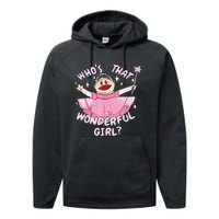 WhoS That Wonderful Girl Nanalanmemeprincess Valentines Performance Fleece Hoodie