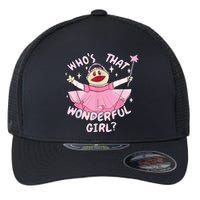 WhoS That Wonderful Girl Nanalanmemeprincess Valentines Flexfit Unipanel Trucker Cap